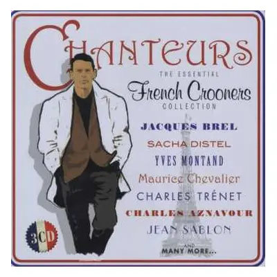 3CD Various: Chanteurs: The Essential French Crooners (limited Metallbox Edition)