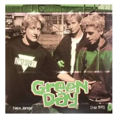 LP Green Day: Live In New Jersey 1992 CLR