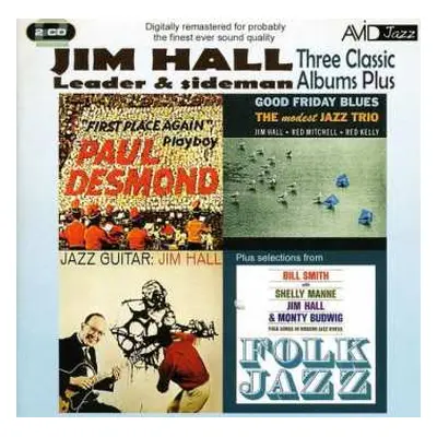 2CD Jim Hall: Three Classic Albums Plus (Leader & Sideman)