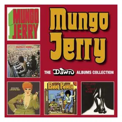 5CD/Box Set Mungo Jerry: The Dawn Albums Collection