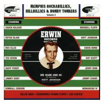 CD Various: Memphis Rockabillies, Hillbillies & Honky Tonkers Volume 2: The Erwin Records Story