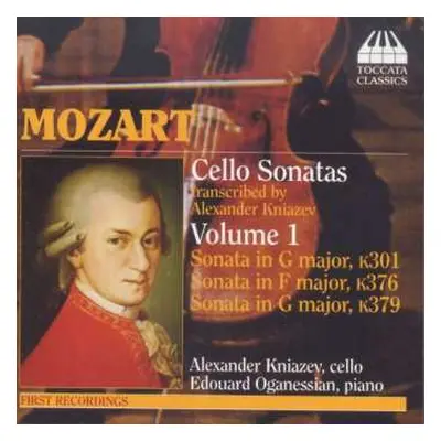 CD Wolfgang Amadeus Mozart: Cello Sonatas Volume 1