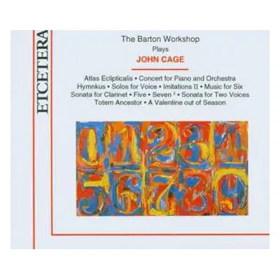 3CD John Cage: The Barton Workshop Plays John Cage