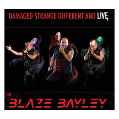 CD Blaze Bayley: Damaged Strange Different And Live