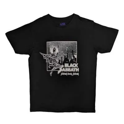 Black Sabbath Unisex T-shirt: Bloody Sabbath (small) S