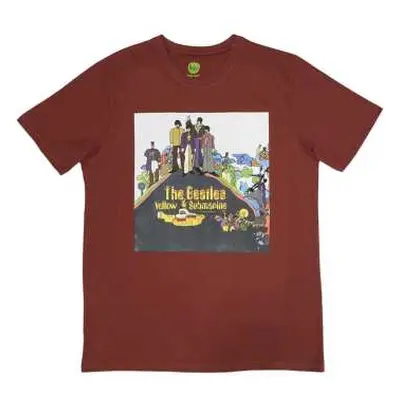 The Beatles Unisex T-shirt: Yellow Submarine Album Cover (small) S