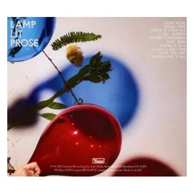 CD Dirty Projectors: Lamp Lit Prose