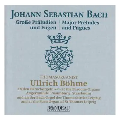 CD Ullrich Böhme: Major Preludes and Fugues