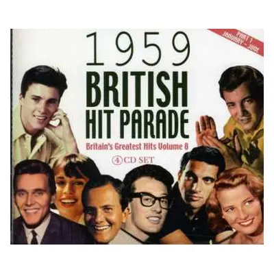 4CD Various: 1959 British Hit Parade Pt.1