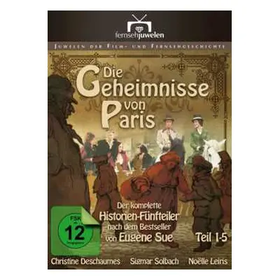 2DVD Various: Die Geheimnisse Von Paris Teil 1-5