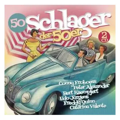 2CD Various: 50 Schlager Der 50er