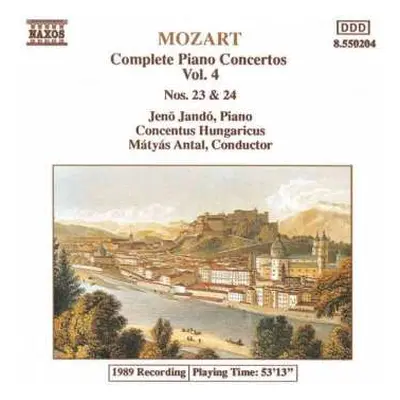 CD Wolfgang Amadeus Mozart: Complete Piano Concertos Vol. 4 - Nos. 23 & 24