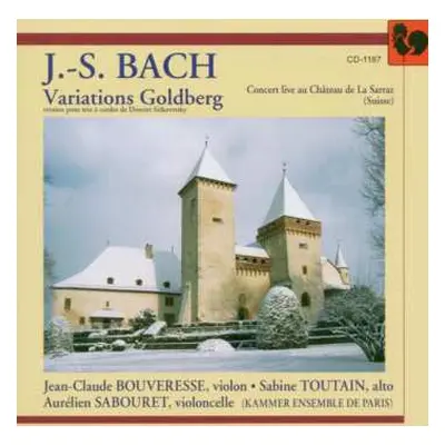 CD Johann Sebastian Bach: Variations Goldberg