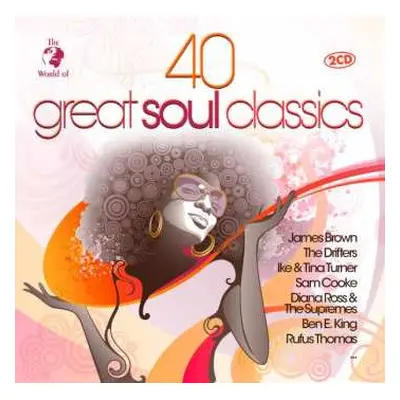 2CD Soul / Funk / Rhythm And Blues: The World Of 40 Great Soul Classics