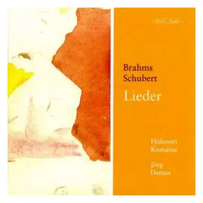 CD Johannes Brahms: Lieder