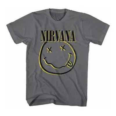 Nirvana Unisex T-shirt: Inverse Smiley (xx-large) XXL