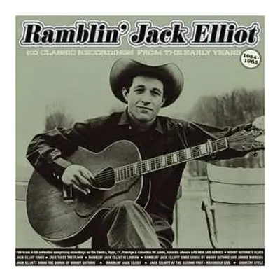 4CD Ramblin' Jack Elliott: 100 Classic Recordings 1954-62