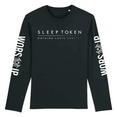 Sleep Token Unisex Long Sleeve T-shirt: Worship (sleeve Print) (small) S