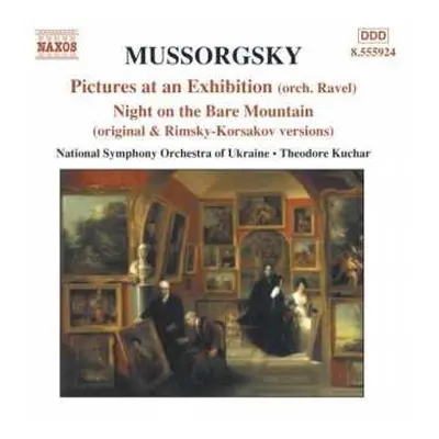 CD Modest Mussorgsky: Pictures At An Exhibition / Night On The Bare Mountain