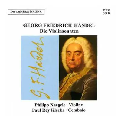 CD Georg Friedrich Händel: Violinsonaten Hwv 361,364,368,370-373