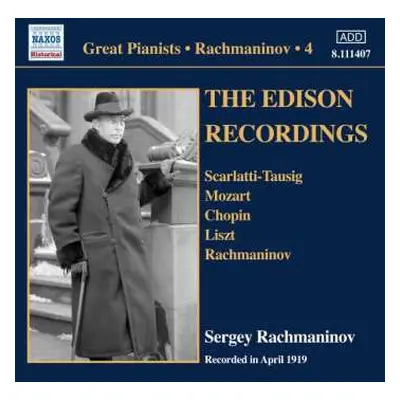 CD Frédéric Chopin: Solo Piano Recordings • 4 - The Edison Recordings