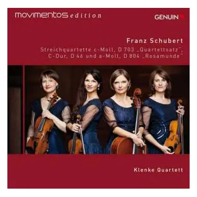 CD Franz Schubert: Streichquartette Nr.4 & 13