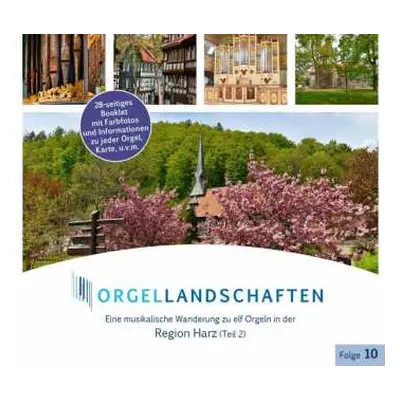 CD Heinrich Scheidemann: Orgellandschaften Vol.10 - Harz (teil 2)