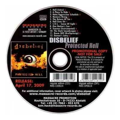 CD Disbelief: Protected Hell