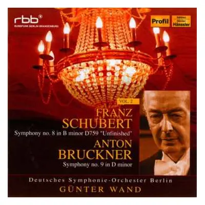 2CD Franz Schubert: Günter Wand & Das Deutsche Symphonie-orchester Berlin Vol.2