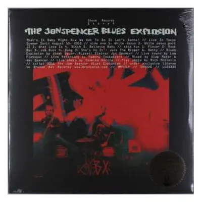 LP The Jon Spencer Blues Explosion: That's It Baby Right Now We Got To Do It Let's Dance! CLR | 