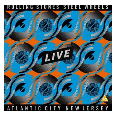 4LP The Rolling Stones: Steel Wheels Live Atlantic City New Jersey LTD