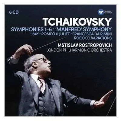 6CD/Box Set Pyotr Ilyich Tchaikovsky: Symphonies 1-6 • 'Manfred' Symphony • '1821' • Romeo & Jul