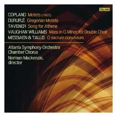 CD Ralph Vaughan Williams: Motets (1921) / Gregorian Motets / Song For Athene / Mass In G Minor 