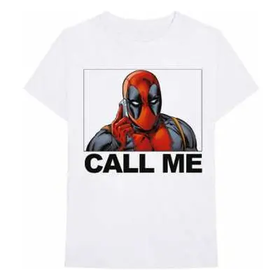 Tričko Deadpool Call Me XXL