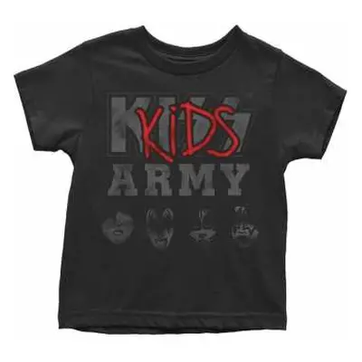 Dětské Toddler Tričko Army 18 měsíců