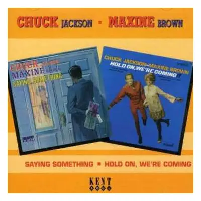 CD Chuck Jackson: Saying Something / Hold On, We're Coming