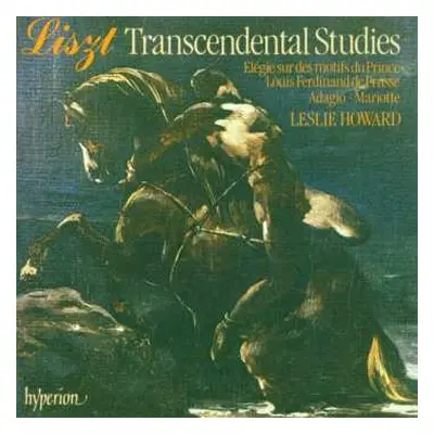 CD Franz Liszt: Transcendental Studies · Elégie Sur Des Motifs De Prince Louis Ferdinand De Purs