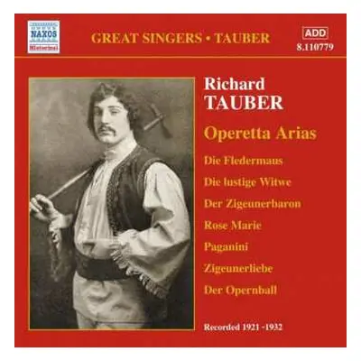 CD Johann Strauss II: Richard Tauber - Operetta Arias