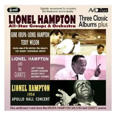 2CD Lionel Hampton: All-Star Groups & Orchestra