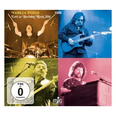 CD/DVD Vanilla Fudge: Live At Sweden Rock 2016 - The 50th Anniversary