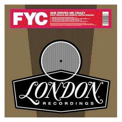 LP Fine Young Cannibals: She Drives Me Crazy (Seth Troxler And Derrick Carter Remixes) LTD | CLR