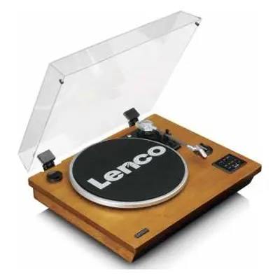 Lenco LS-55 gramofon s Bluetooth, USB a vestavěnými reproduktory Wood