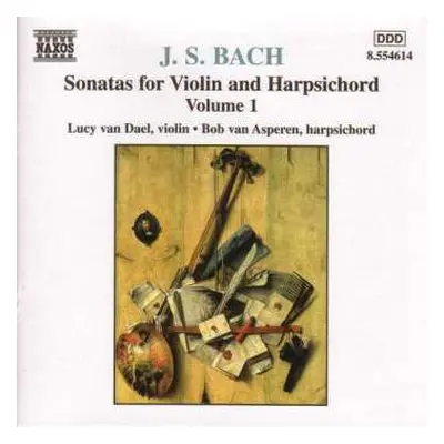 CD Johann Sebastian Bach: Sonatas For Violin And Harpsichord, Volume 1