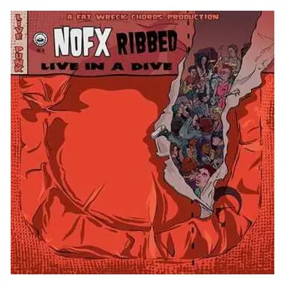 CD NOFX: Ribbed - Live In A Dive