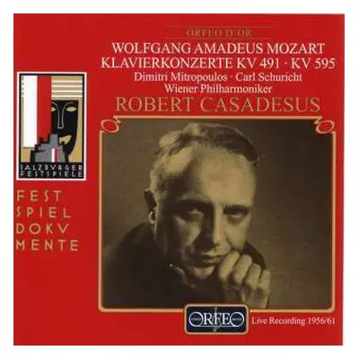 CD Wolfgang Amadeus Mozart: Klavierkonzerte Nr.24 & 27