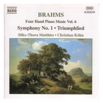 CD Johannes Brahms: Klaviermusik Zu 4 Händen Vol.6