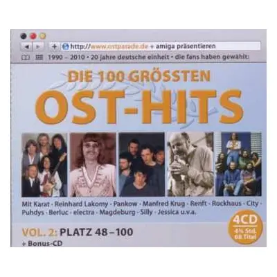 4CD Various: Die 100 Grössten Ost-Hits Vol.2