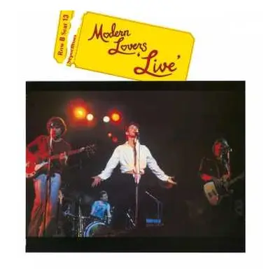 CD Jonathan Richman & The Modern Lovers: Live