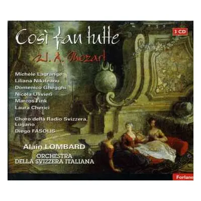 3CD Wolfgang Amadeus Mozart: Così Fan Tutte