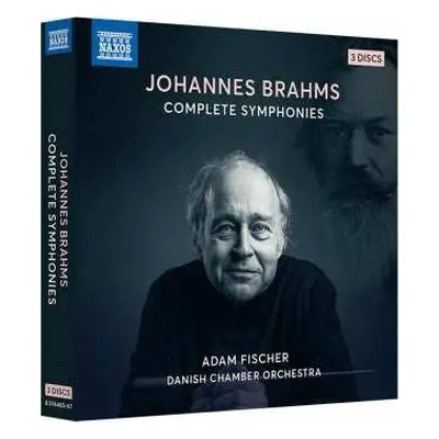 3CD Johannes Brahms: Symphonien Nr.1-4